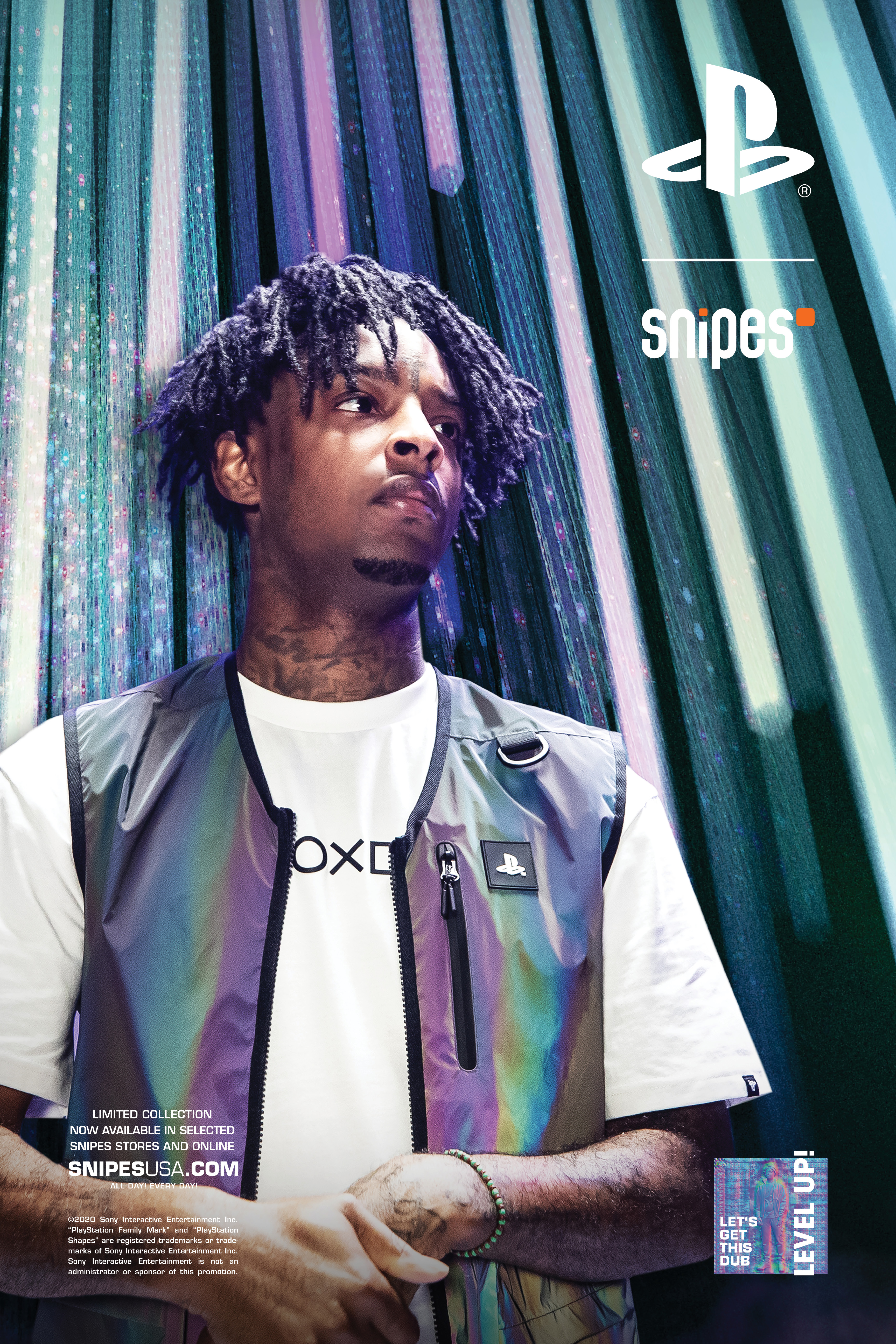 21 Savage For SNIPES X PlayStation Collection
