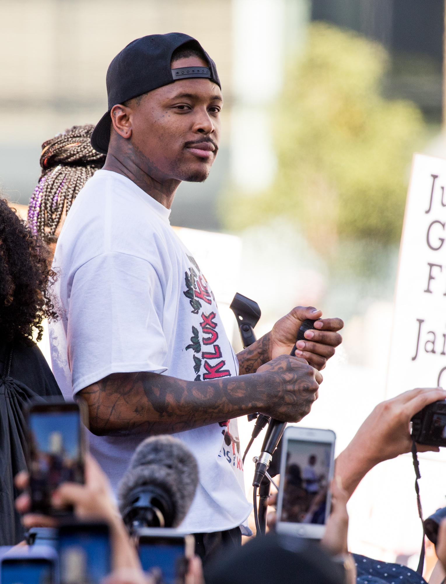 YG x BLMLA x BLDPWR Protest And March