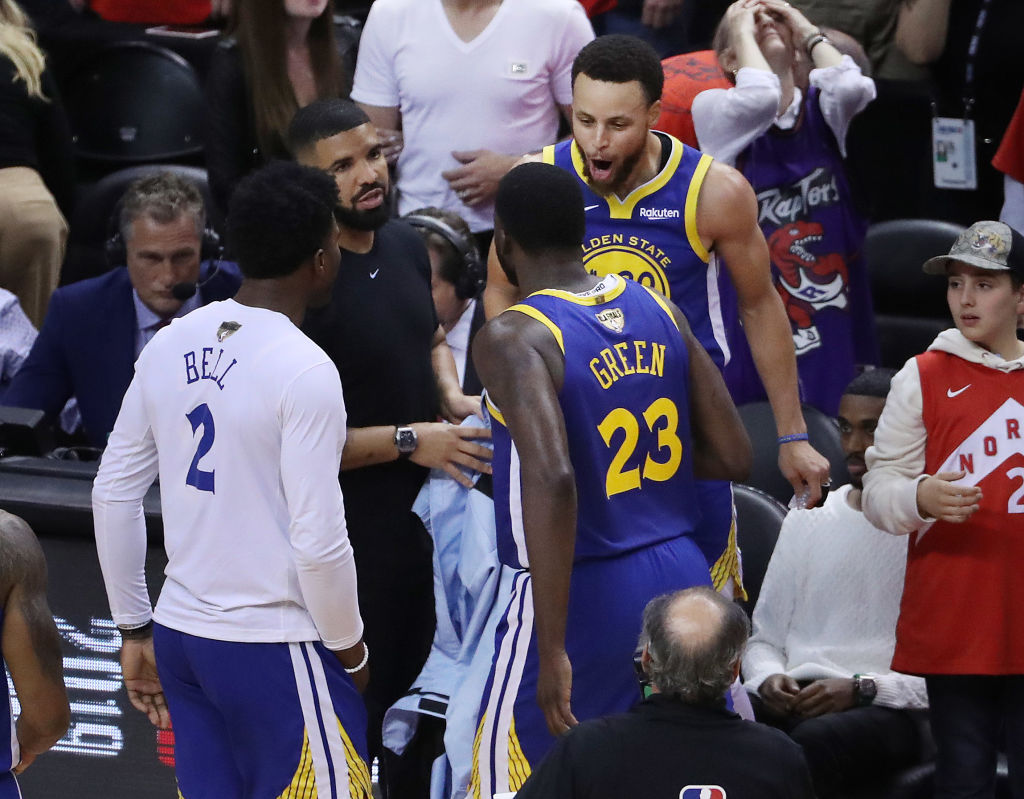 Toronto Raptors play the Golden State Warriors in game five of the NBA Finals