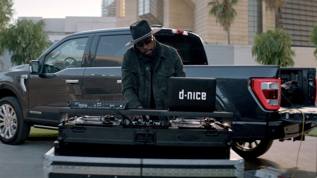 DJ D-Nice Launches 2021 Ford F-150