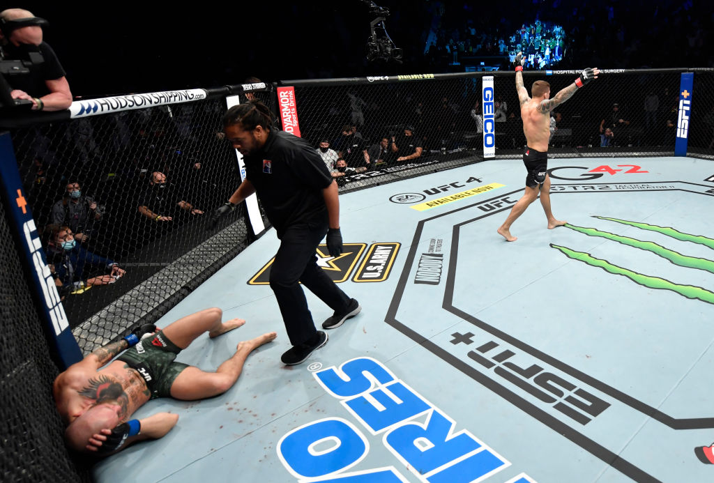 Conor McGregor Gets Knocked Out By Dustin Poirier In UFC Return