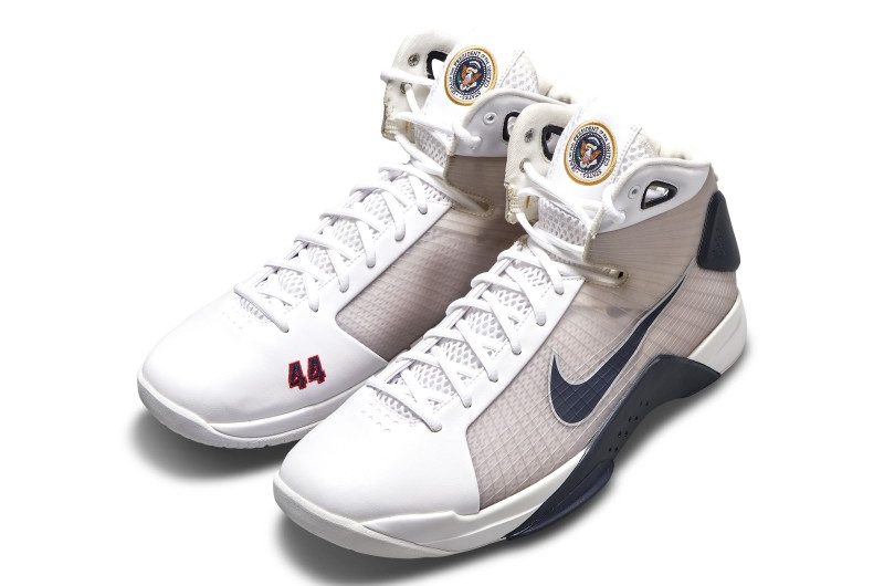 For $25K You Can Own A Pair of Barack Obama's Nike Hyperdunk PEs