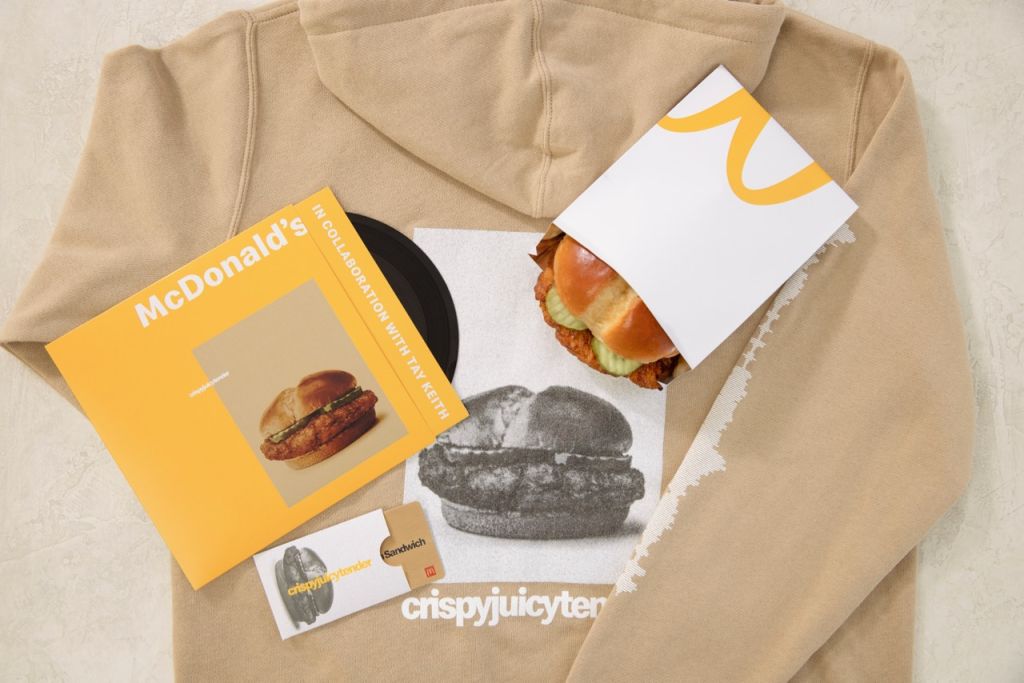 McDonald's Crispy Chicken Sandwich Drop
