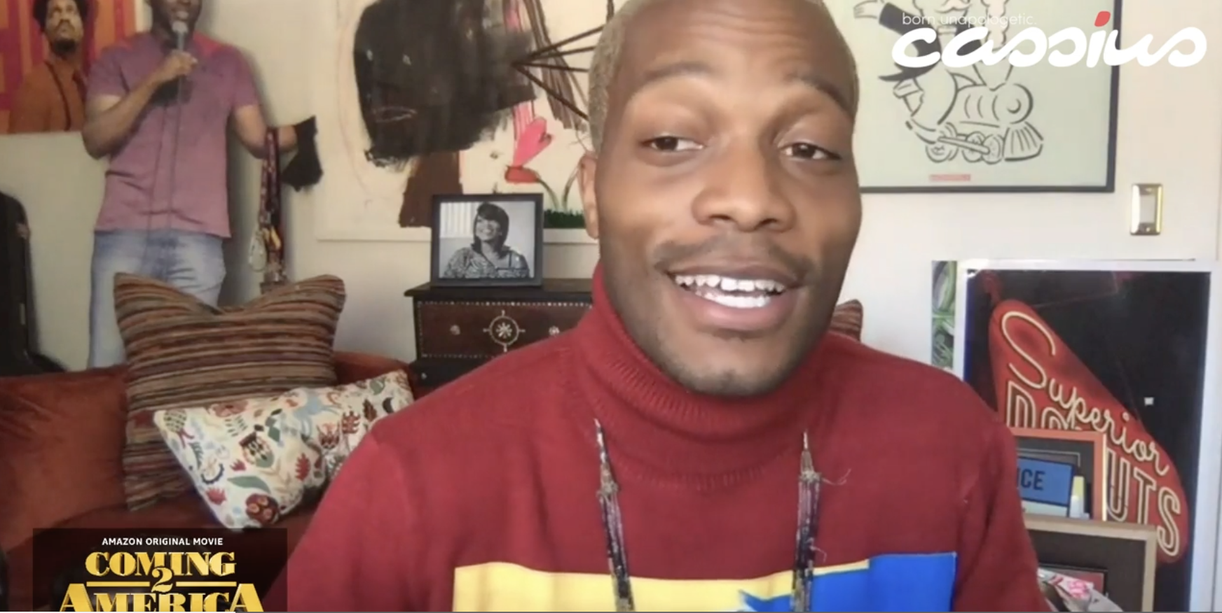 Cassius Life Talks 'Coming 2 America' With Jermaine Fowler