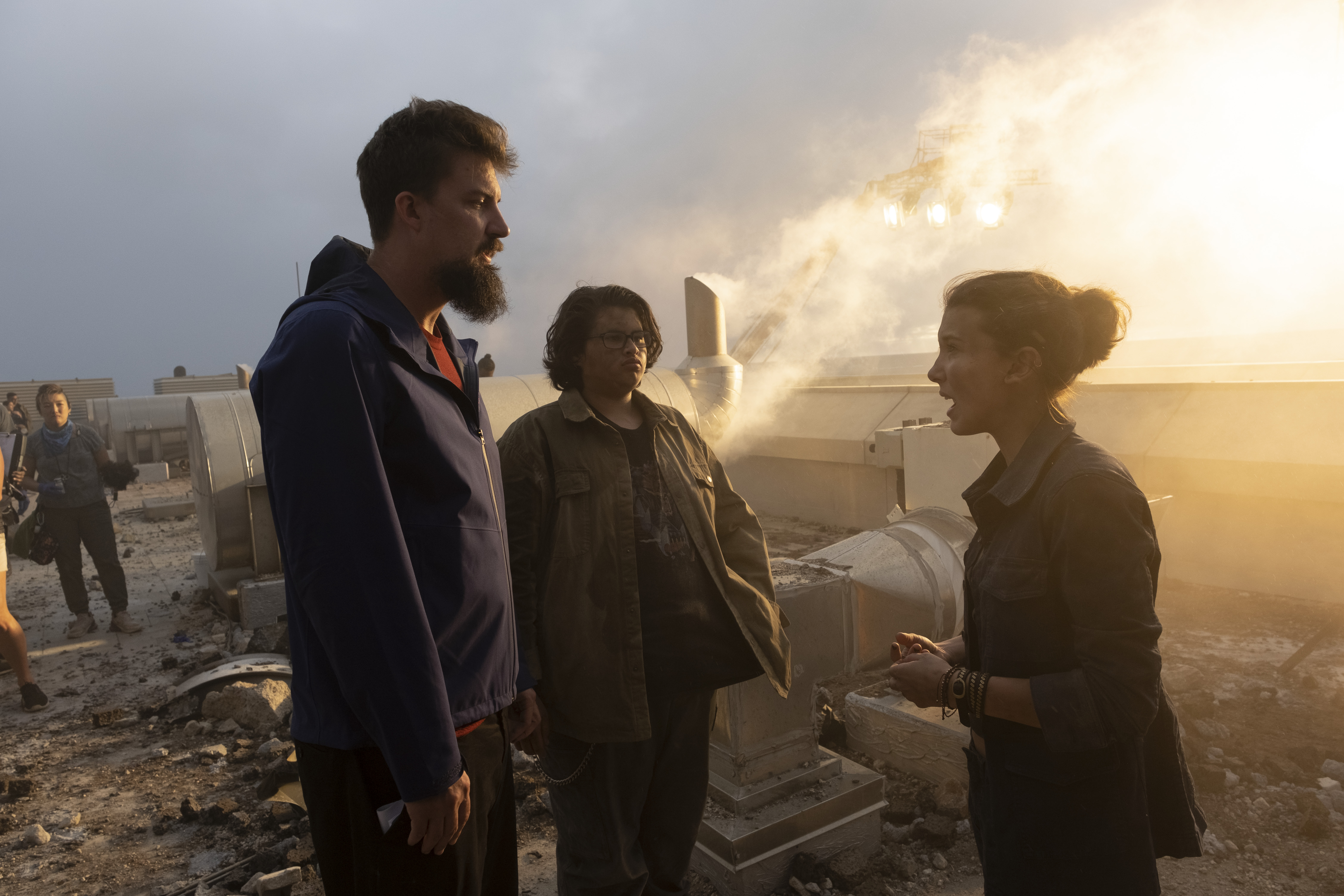 Millie Bobby Brown & Julian Dennison Talk "Godzilla vs. Kong' With Cassius