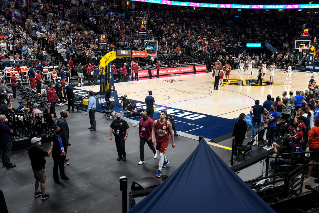 DENVER NUGGETS VS PHOENIX SUNS, NBA PLAYOFFS
