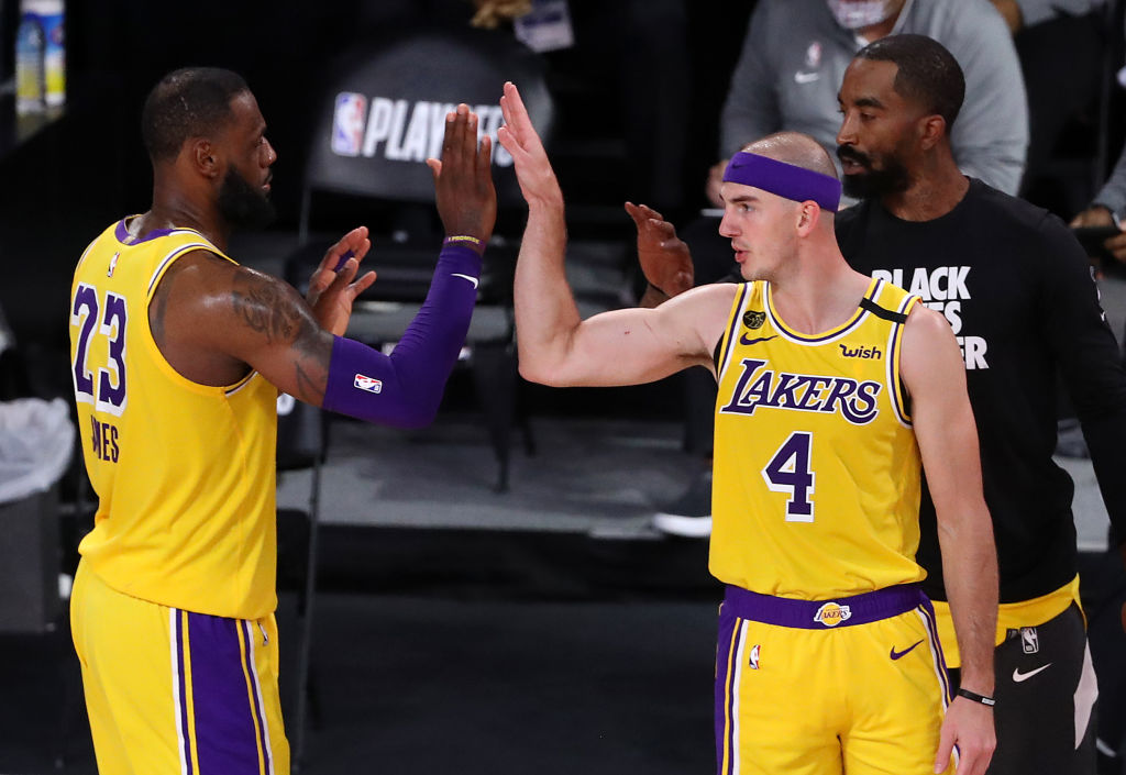 Here's How LeBron James Reacted To The News of Alex Caruso's Arrest