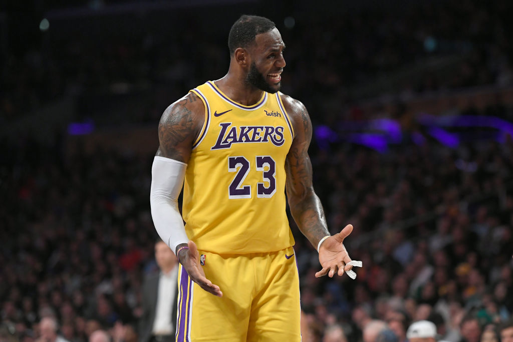 Boston Celtics v Los Angeles Lakers