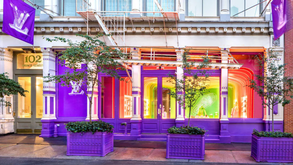 Louis Vuitton SOHO Pop Up Store