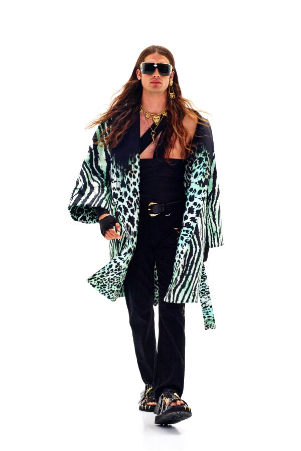 Mike Tyson For Roberto Cavalli Men’s Spring 2022