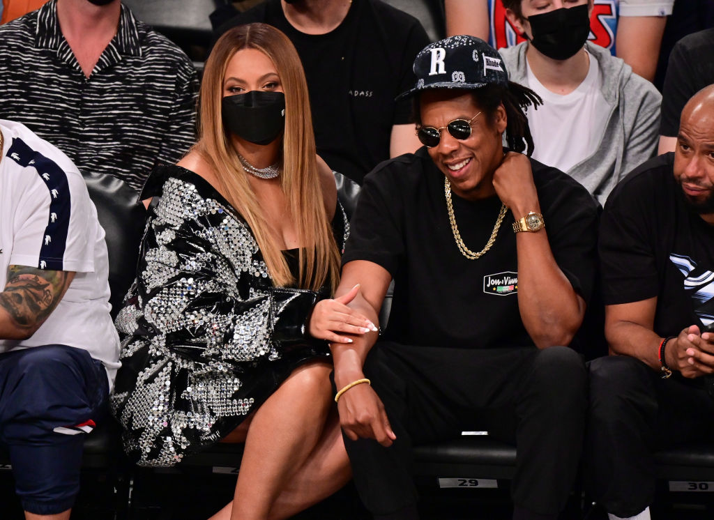 Celebrities Attend Brooklyn Nets v Milwaukee Bucks Game