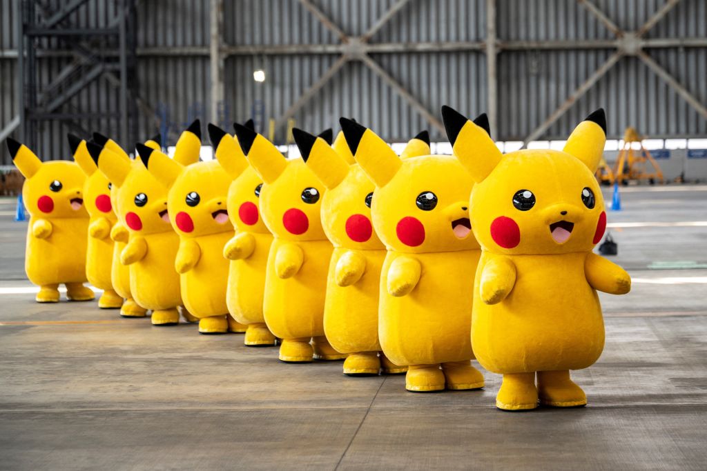 JAPAN-AVIATION-SKYMARK-POKEMON