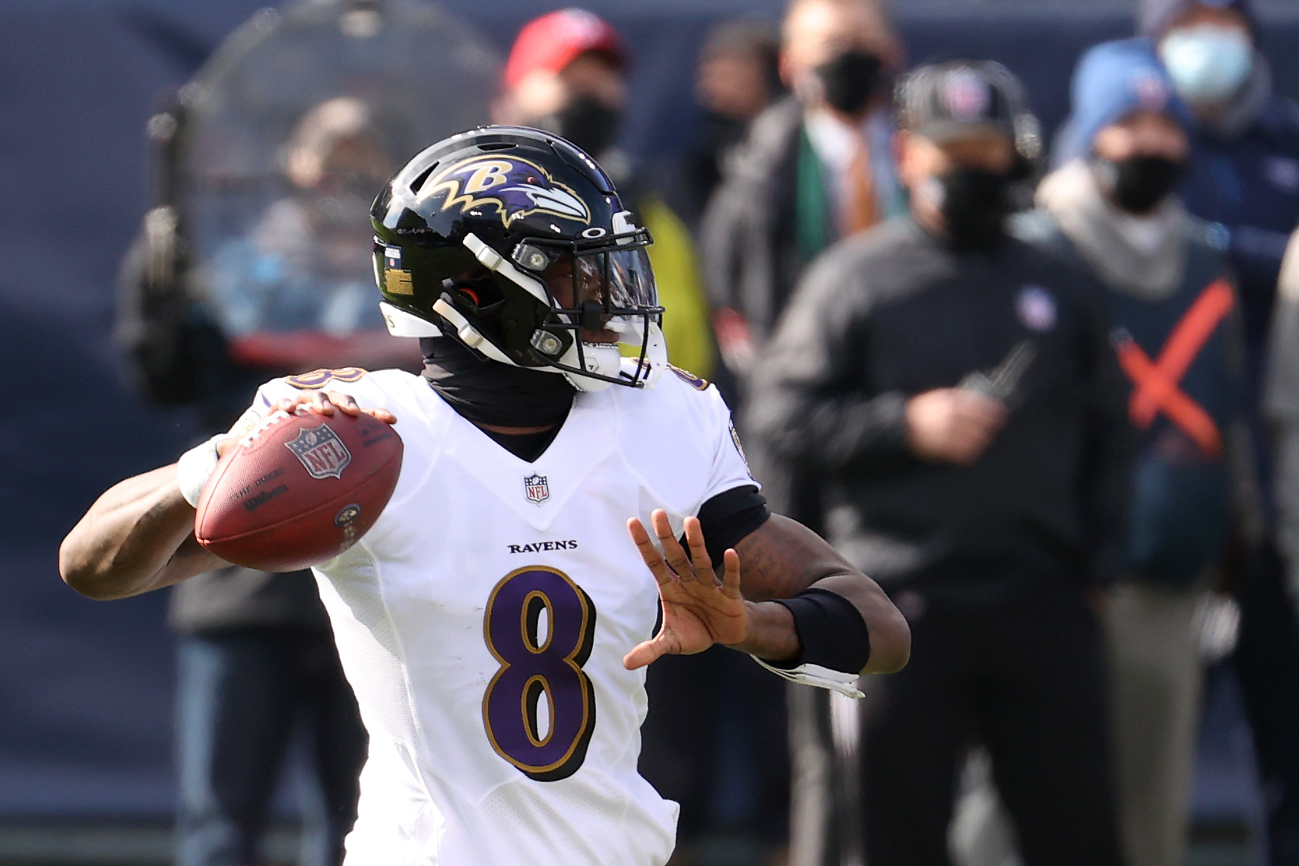 Wild Card Round - Baltimore Ravens v Tennessee Titans