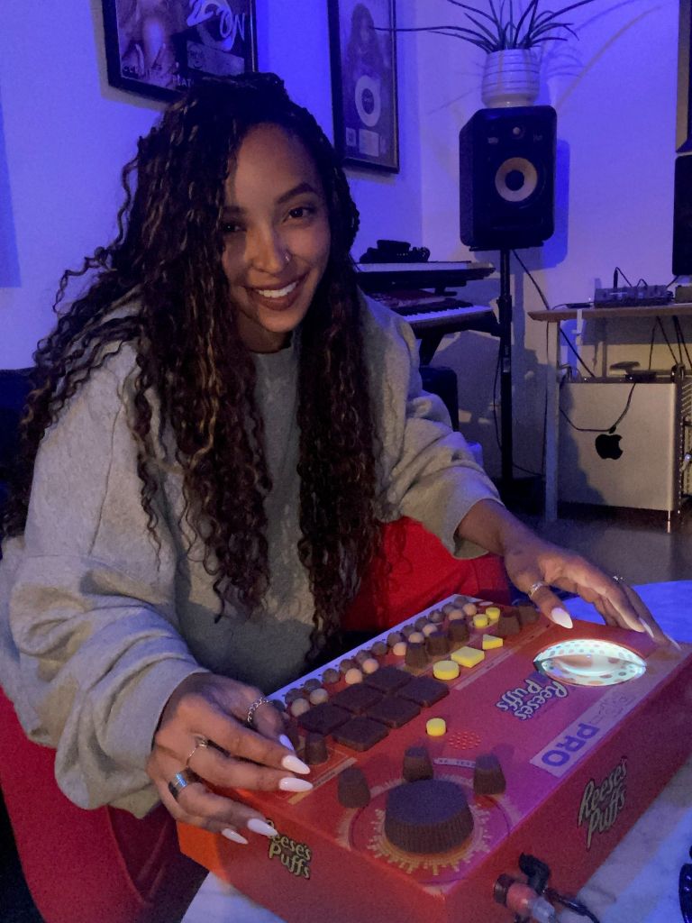 Tinashe X Reese's Puffs Music Boxes