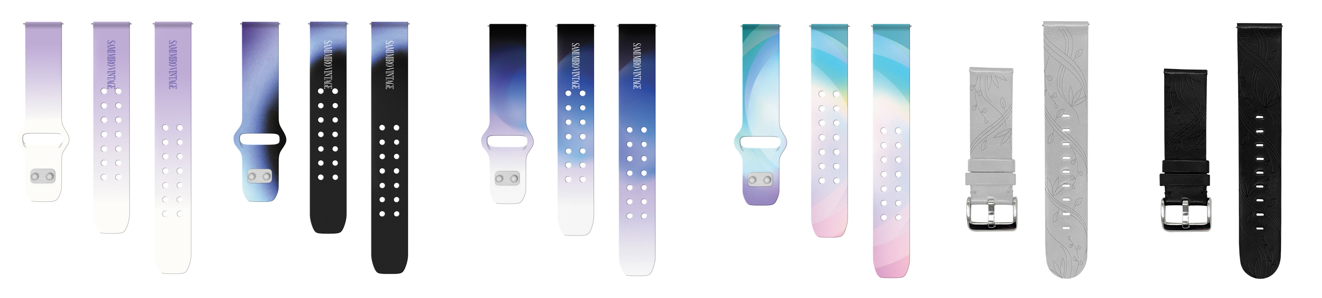 Samsung Galaxy Watch4 x Sami Miró Vintage sustainable watchband collection