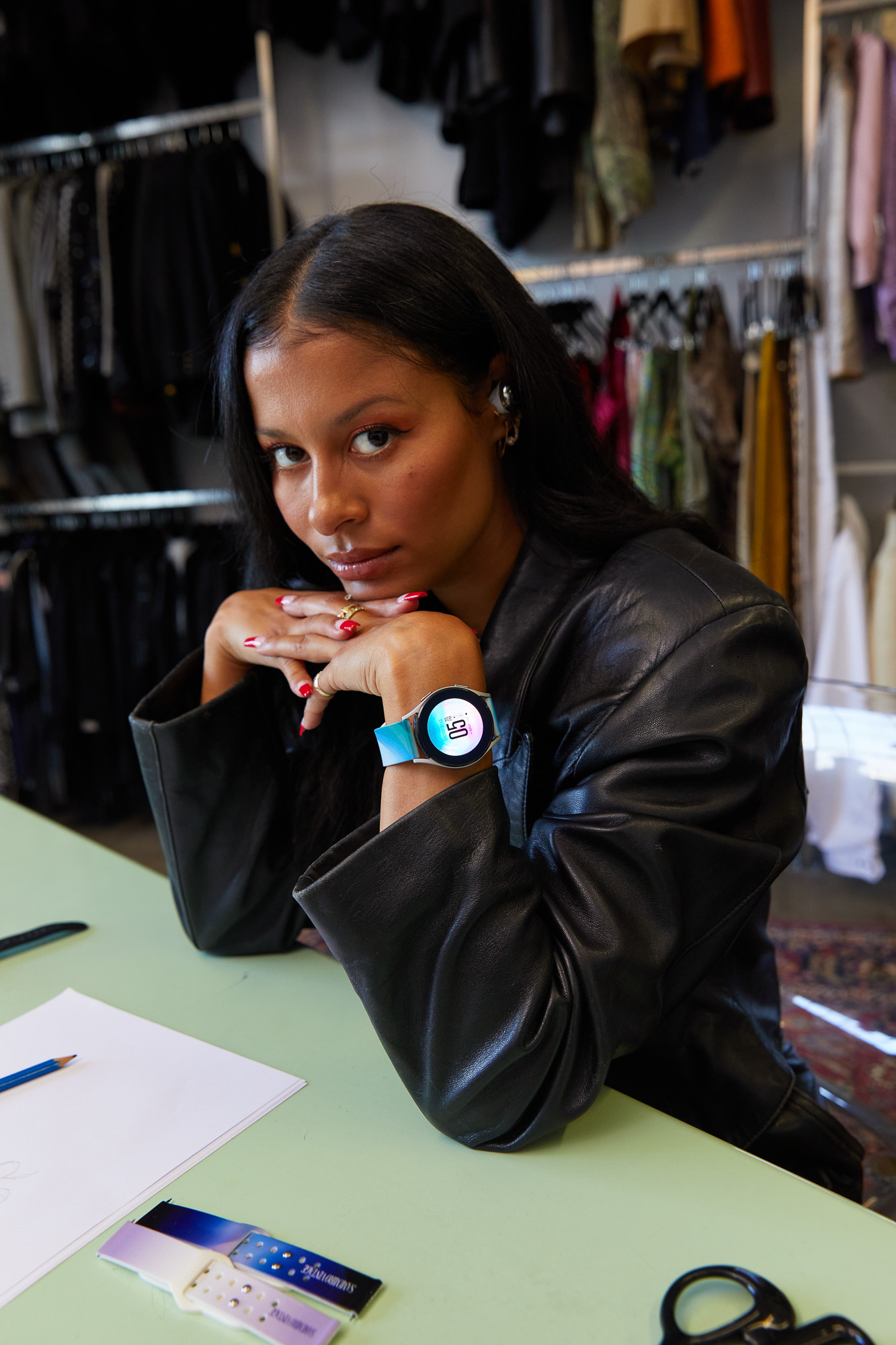 Samsung Galaxy Watch4 x Sami Miró Vintage sustainable watchband collection