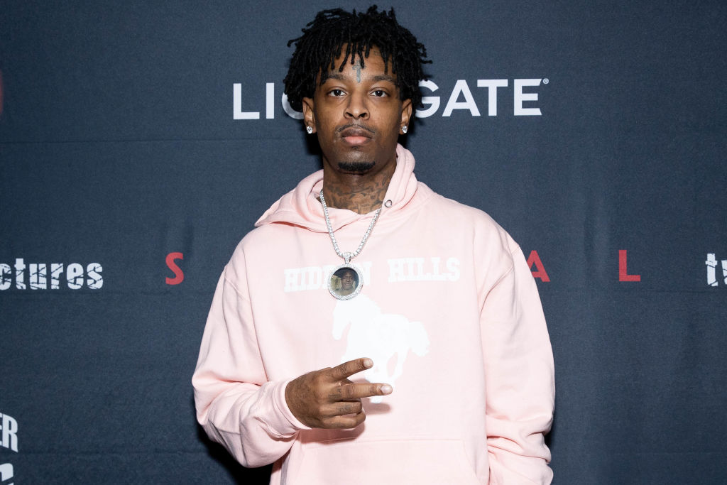 Private Screening Of "Spiral" For 21 Savage And Friends