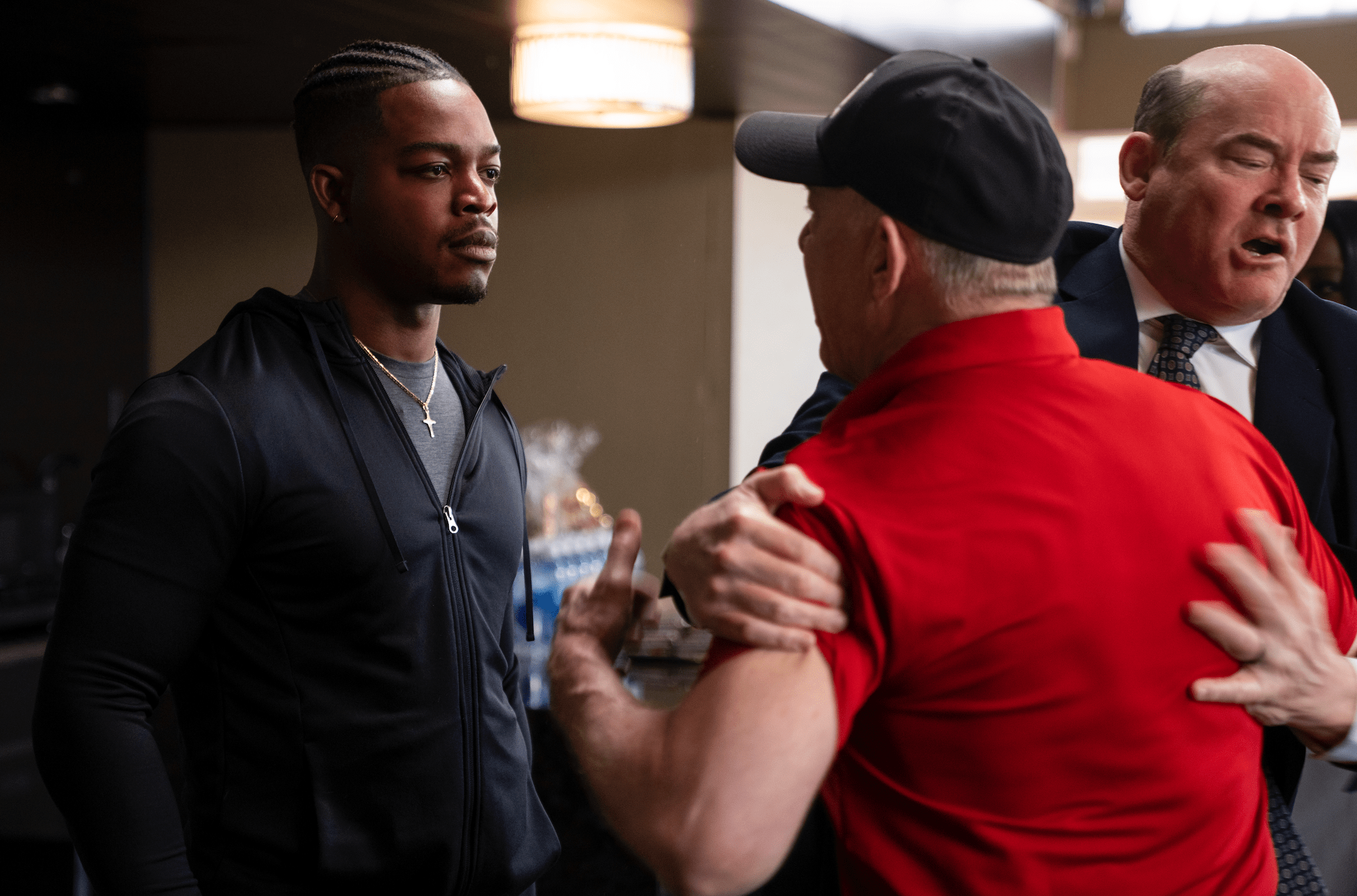 Stephan James & Uzo Aduba Weigh In On College Athletes Getting Paid