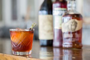 Bartender David Greig Making A Boulevardier