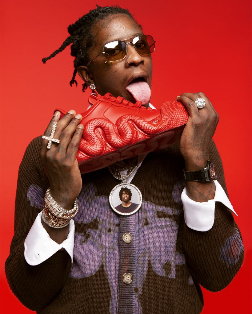Young Thug Giuseppe Zanotti Cobra Sneakers