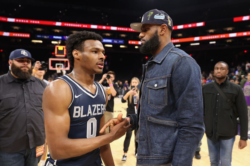 LeBron James Admits He Really Wants Bronny To Make It To The NBA