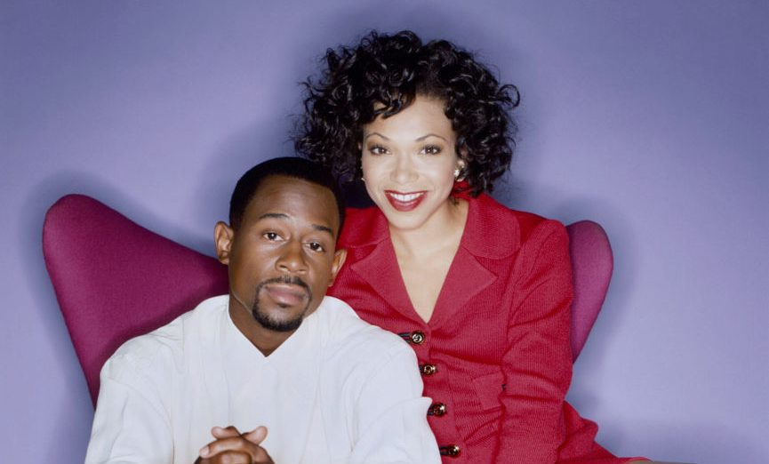Martin Lawrence And Tisha Campbell-Martin Portrait Session 1996