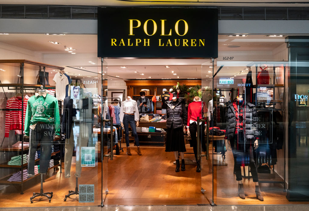 American fashion brand Polo Ralph Lauren store seen in Hong...