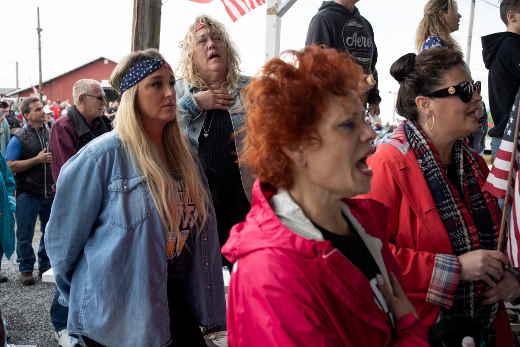 Anti-mandate protest in New Jersey