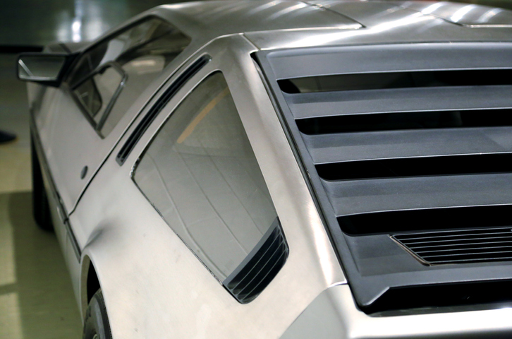 Partial view of a Supercar