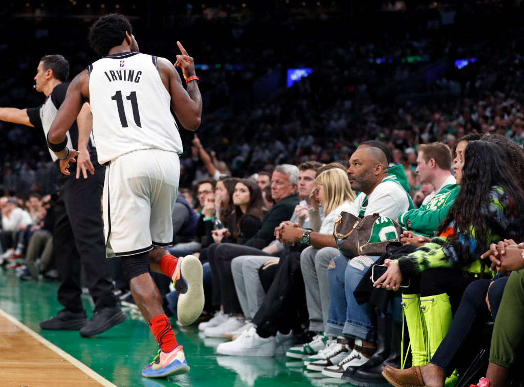 Kyrie Irving Fined $50K For Easter Sunday Middle Finger To Celtics Fans