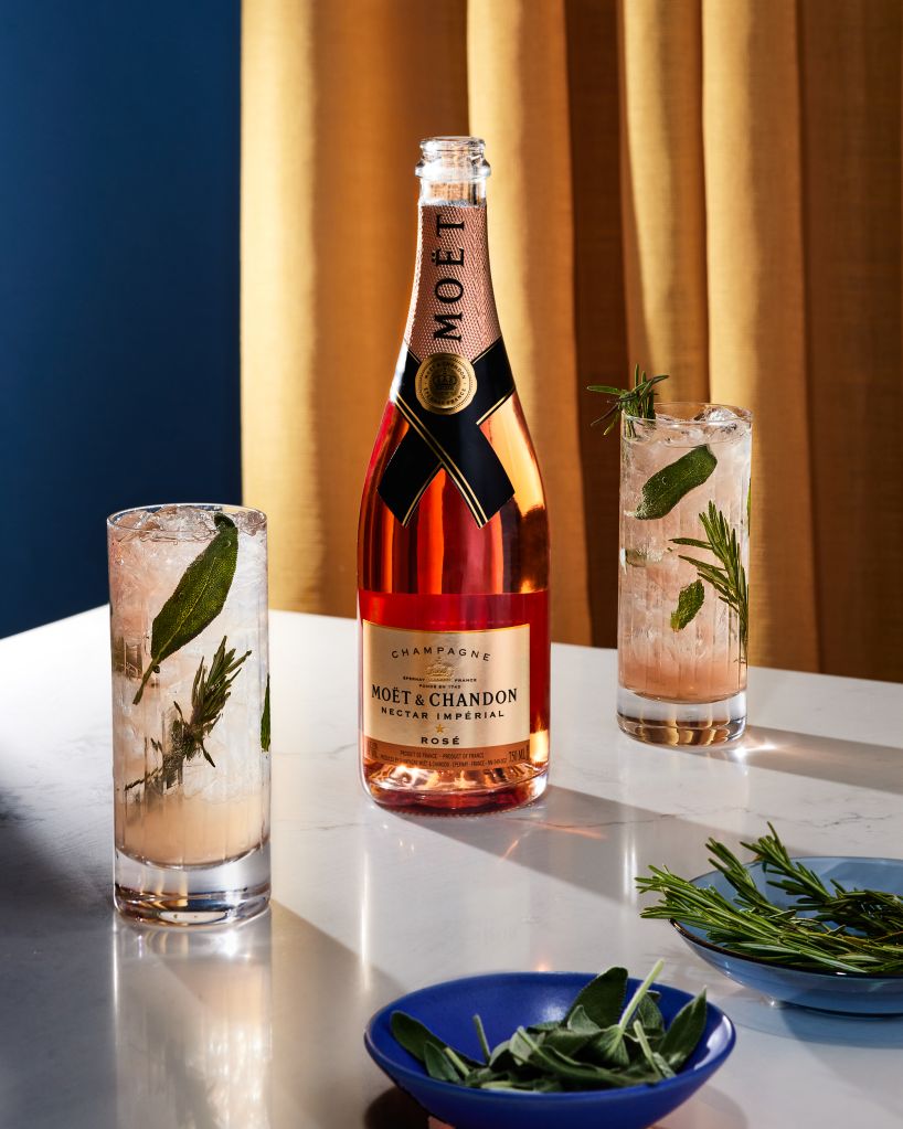 Moet & Chandon X NBA Champagne Cocktails