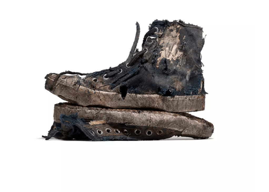 Balenciaga Distressed Paris Sneaker