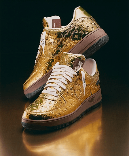 Virgil Abloh X Louis Vuitton Collab For Nike Air Force 1