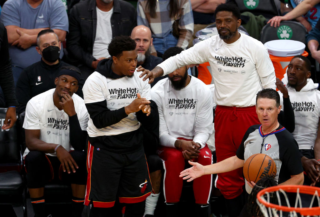 Udonis Haslem Feels Draymond Green "Broke The Code" With Prediction