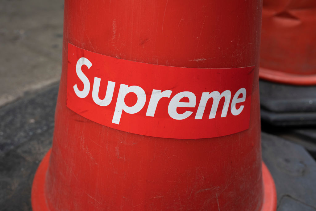 Fashion Label Supreme In London