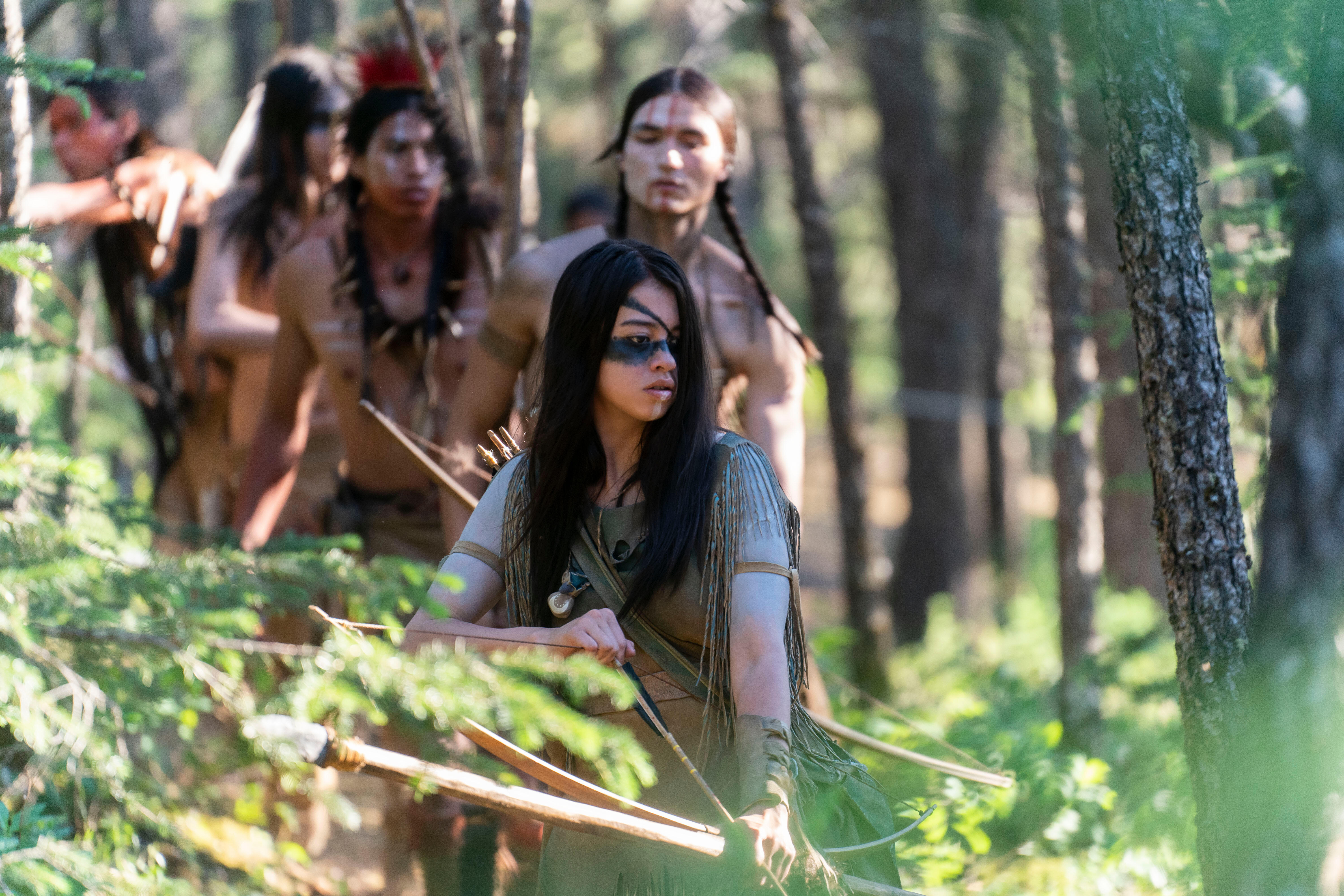 Amber Midthunder & Dakota Beavers Talk Facing The Predator In 'Prey'