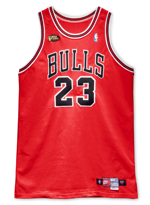 Michael Jordan Game 1 Jersey 1998 Finals Jersey From Sotheby's