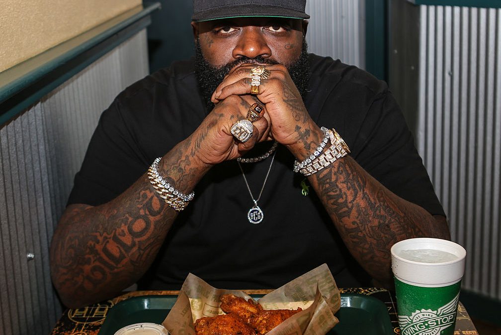 Rick Ross Visits Wingstop