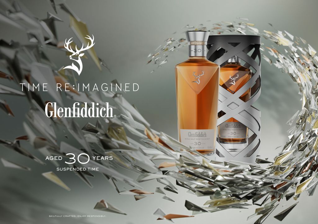 Glenfiddich Single Malt Scotch Whisky Time Re:Imagined