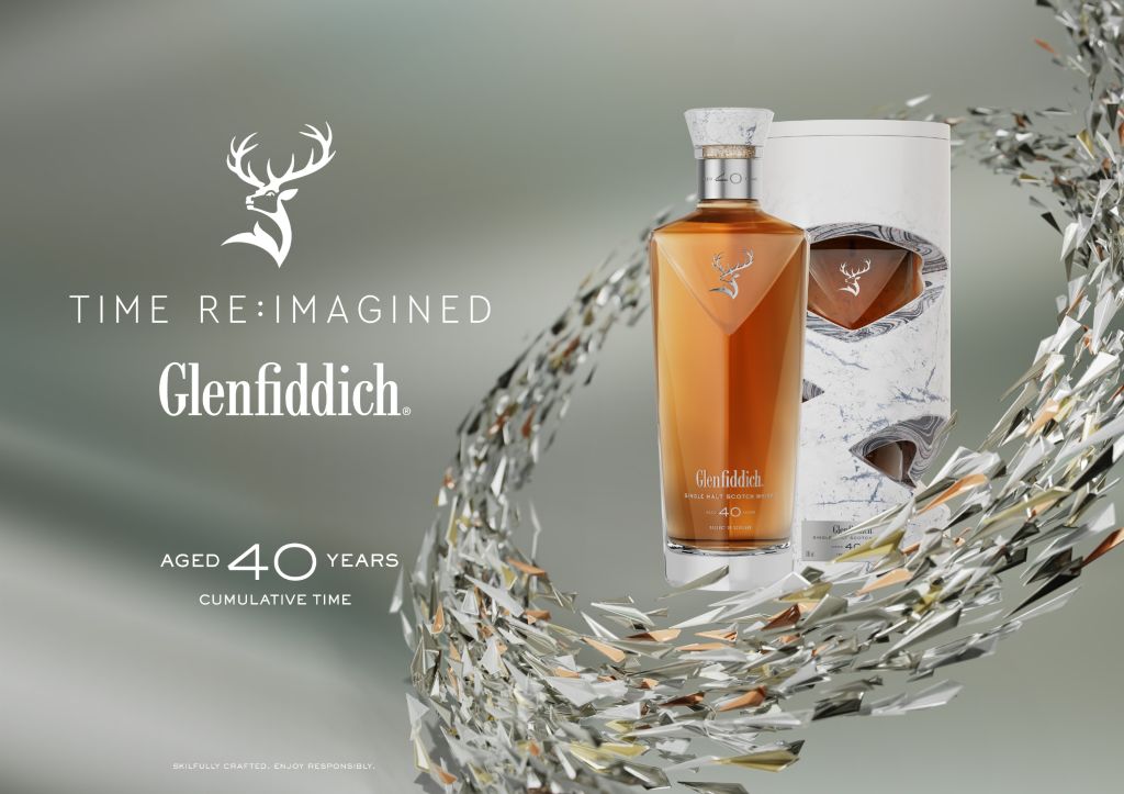 Glenfiddich Single Malt Scotch Whisky Time Re:Imagined