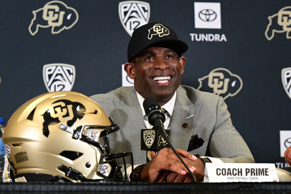 Deion Coach Prime Sanders named head football coach at University of Colorado, Boulder.