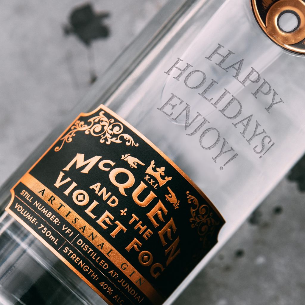 Sovereign Brands Bottle Engraving