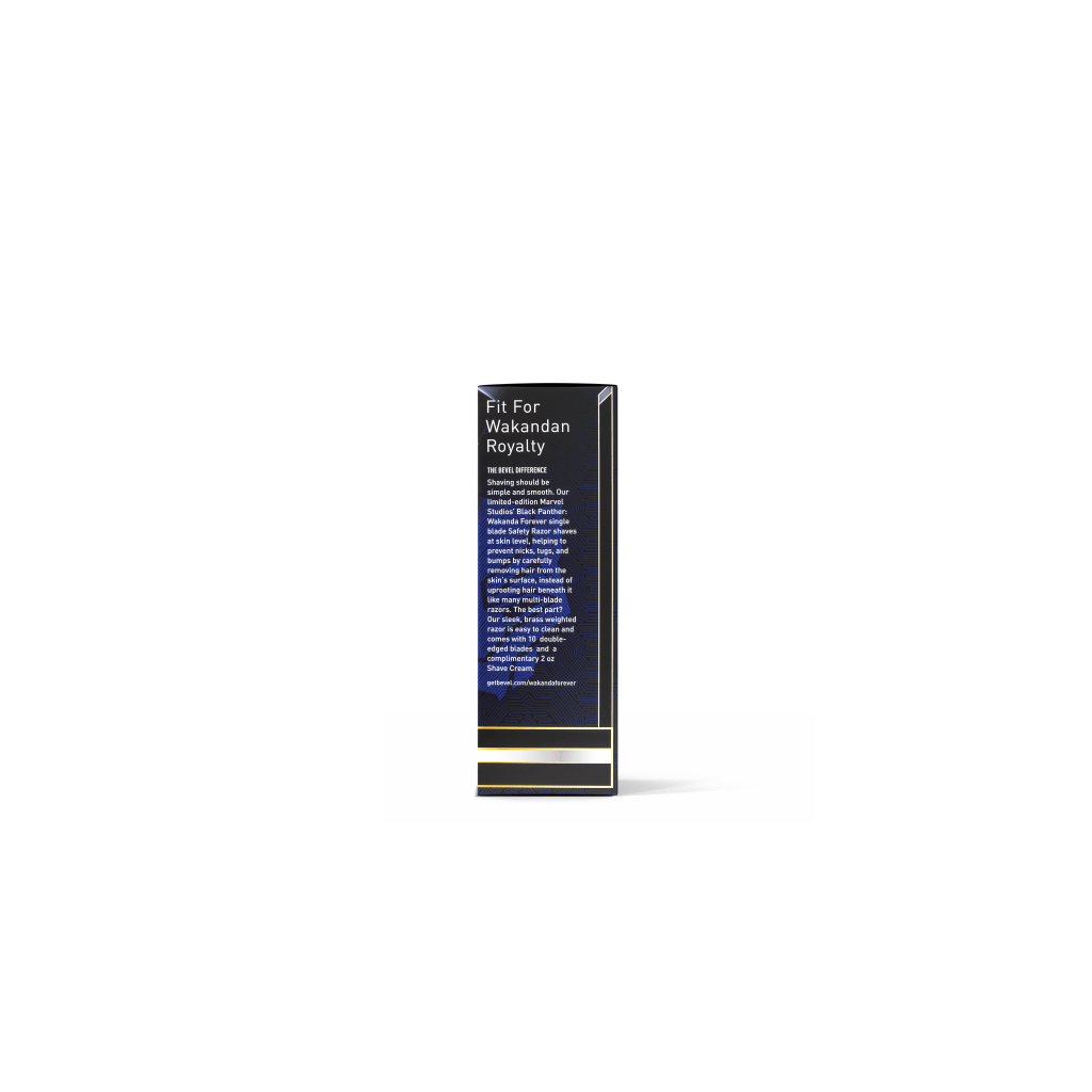 Bevel Limited-Edition "Black Panther: Wakanda Forever” Safety Razor Gift Set