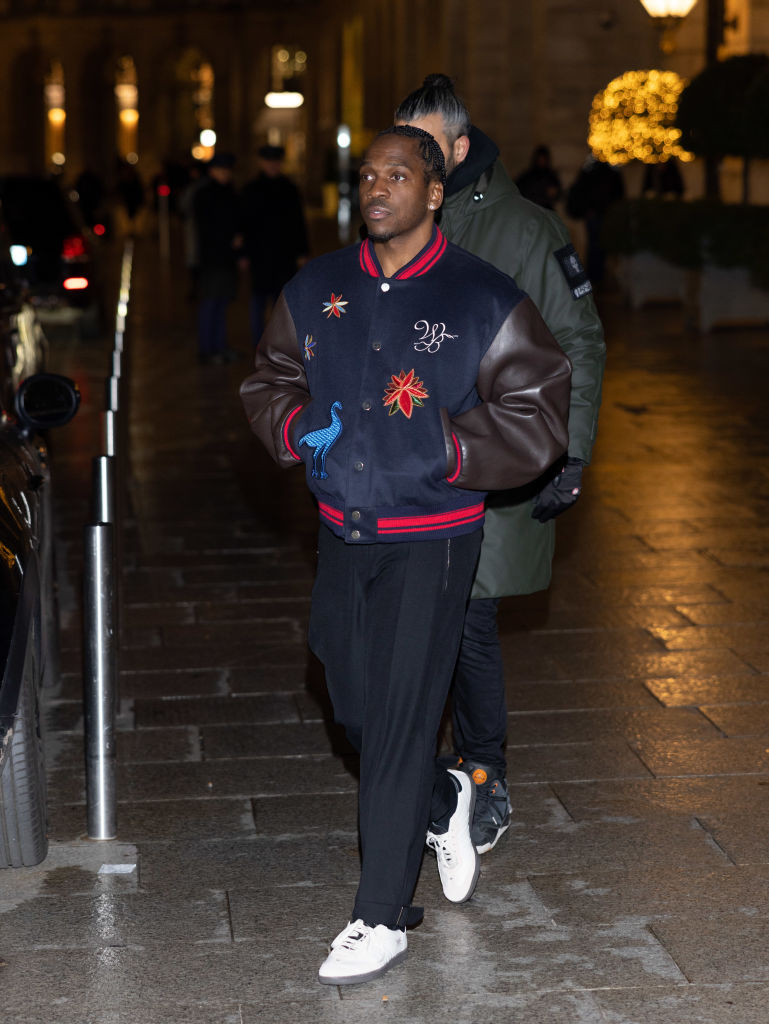 Celebrity Sightings - Paris Fashion Week - Menswear Fall Winter 2023 2024 : Day One