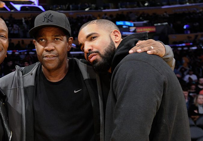 Celebrities At The Los Angeles Lakers Game
