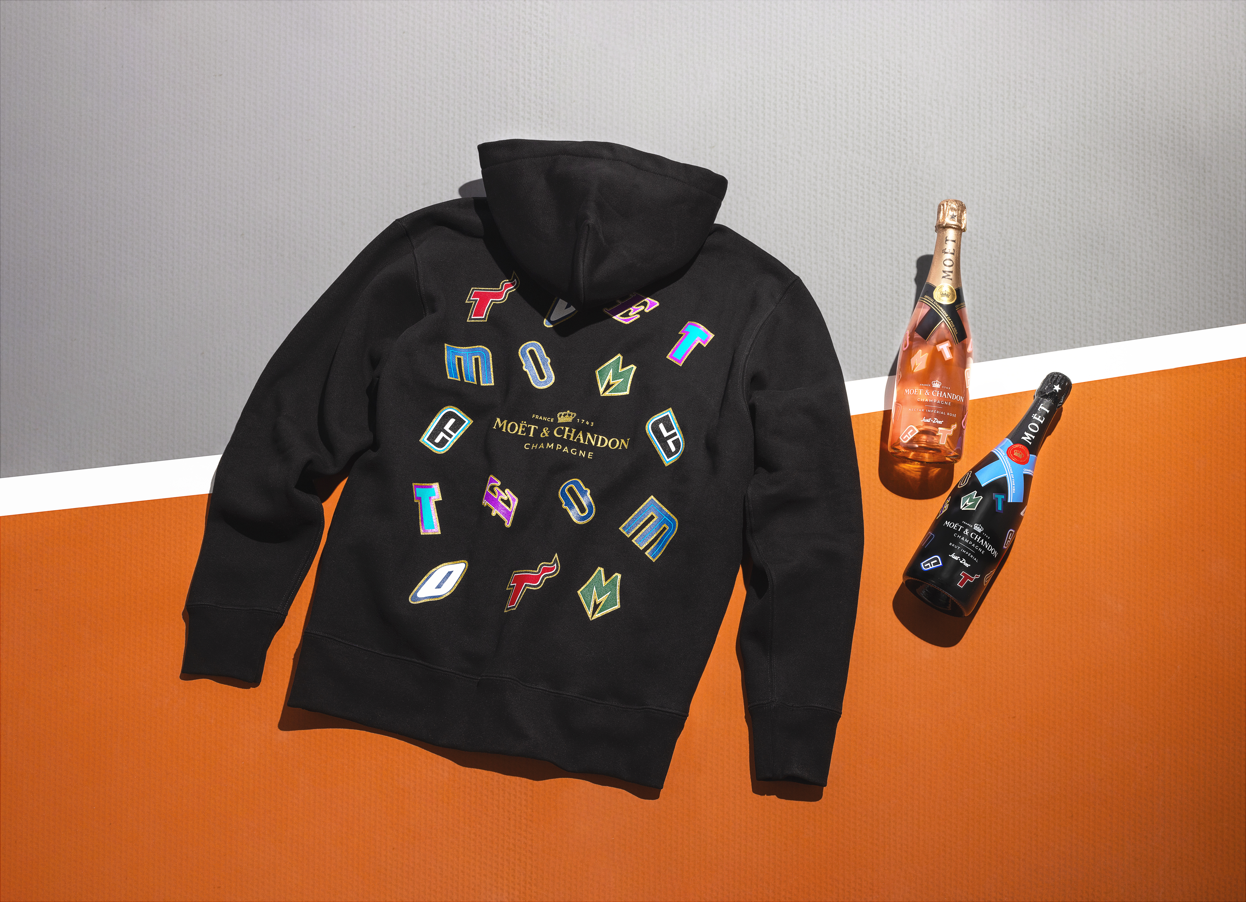 Moët & Chandon and NBA Collection by Just Don