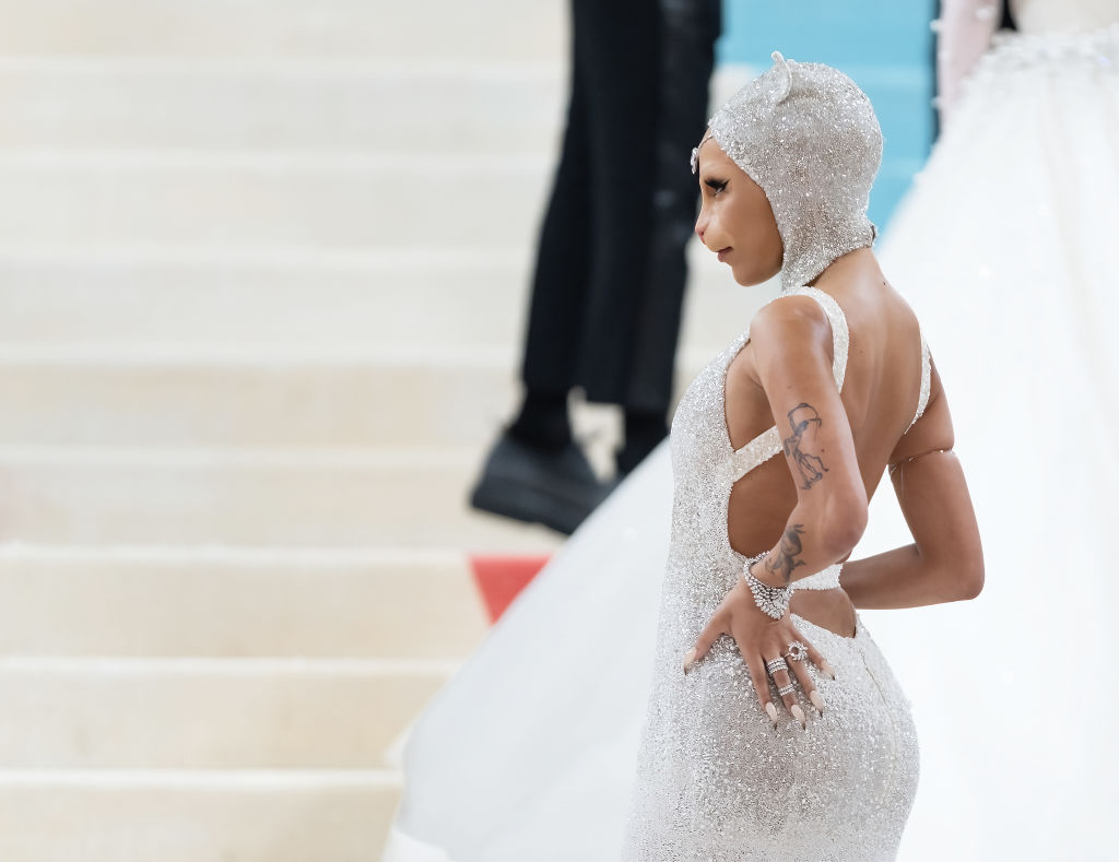 The 2023 Met Gala Celebrating "Karl Lagerfeld: A Line Of Beauty" - Street Sightings