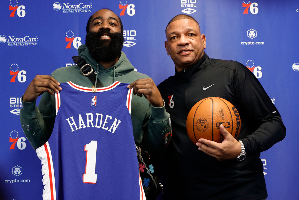 Philadelphia 76ers Introduce James Harden