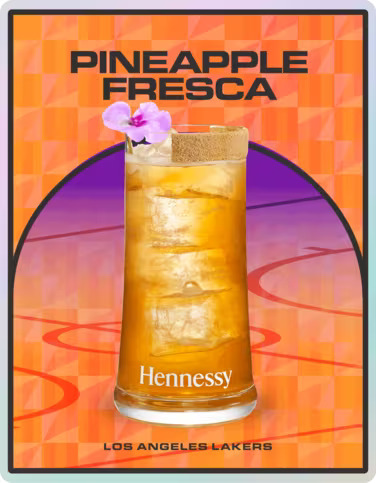 Hennessy 2023 NBA Basketball Cocktails