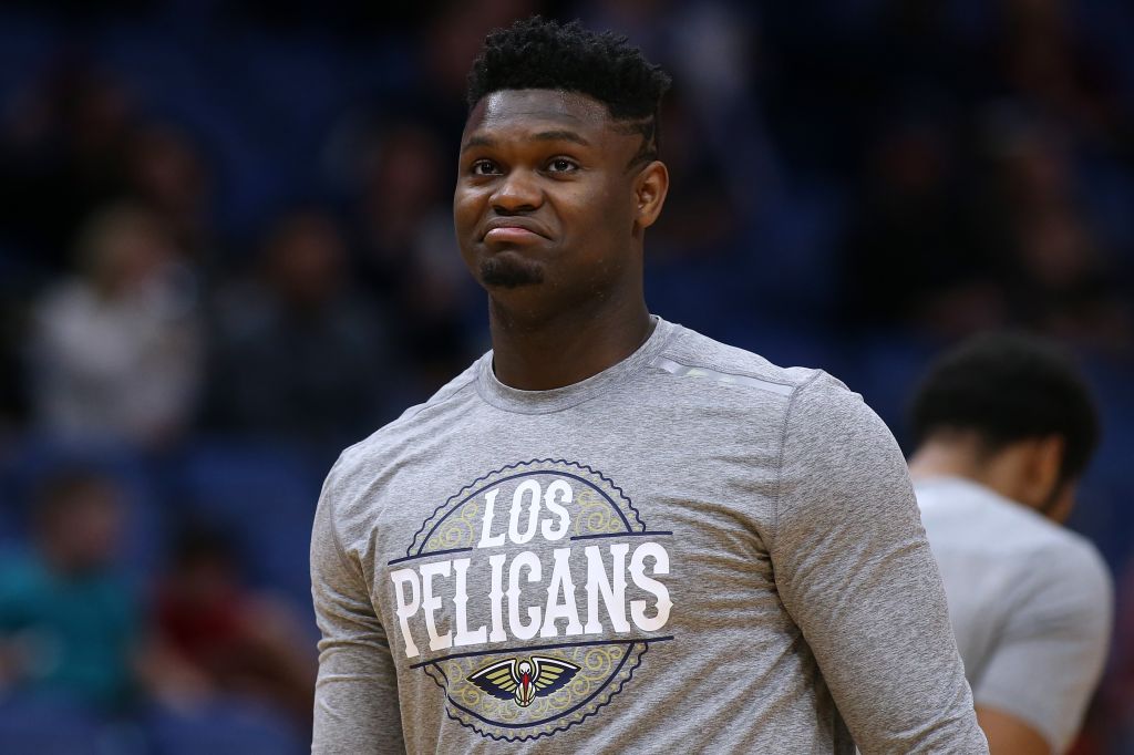 Zion Williamson On Court